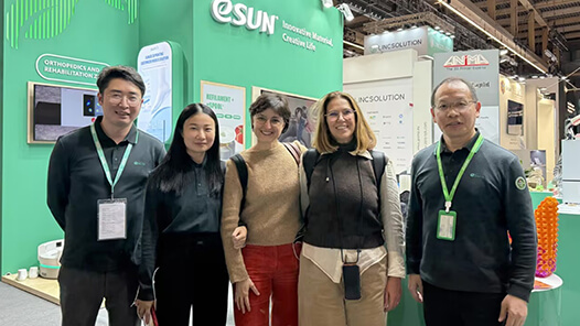 eSUN易生亮相formnext 2024展會(huì)，趣味美學(xué)材料PLA光變線材引關(guān)注